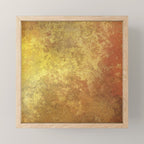 Rusty Gold and Copper Mini Art Print Gallery Image 1