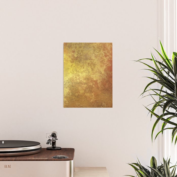 Rusty Gold and Copper Poster Gallery Image 2