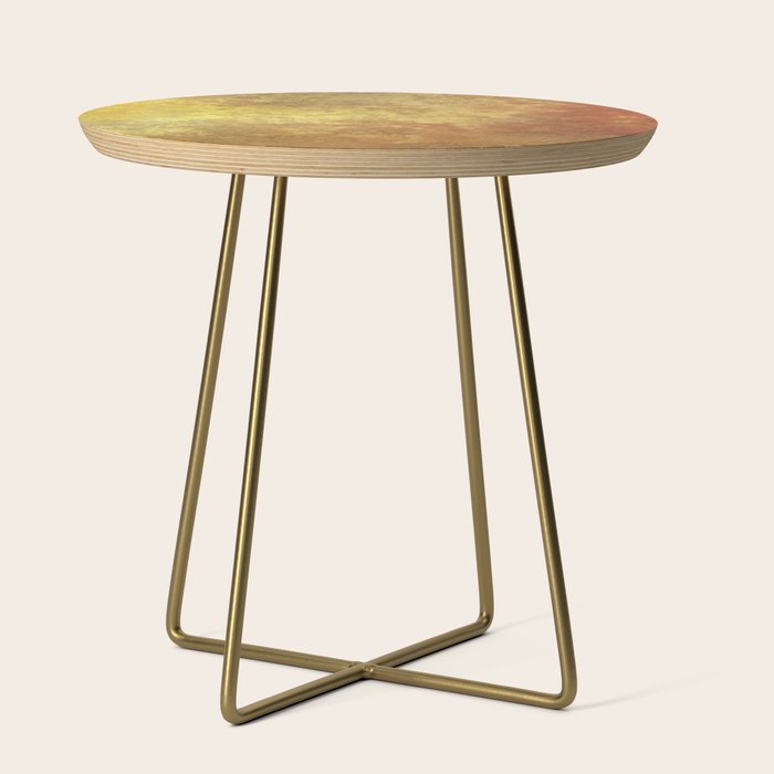 Rusty Gold and Copper Side Table Gallery Image 1