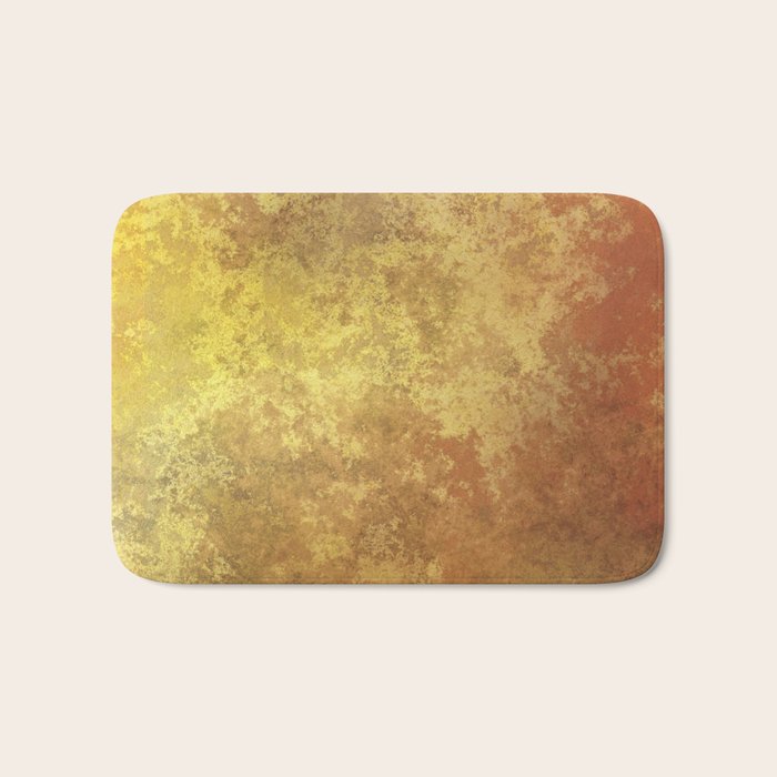 Rusty Gold and Copper Bath Mat Gallery Image 1