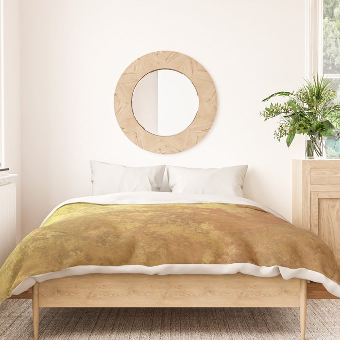 Rusty Gold and Copper Duvet Cover Gallery Image 3