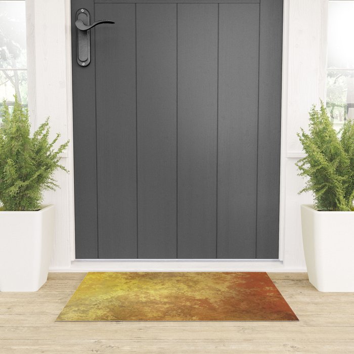 Rusty Gold and Copper Welcome Mat Gallery Image 3