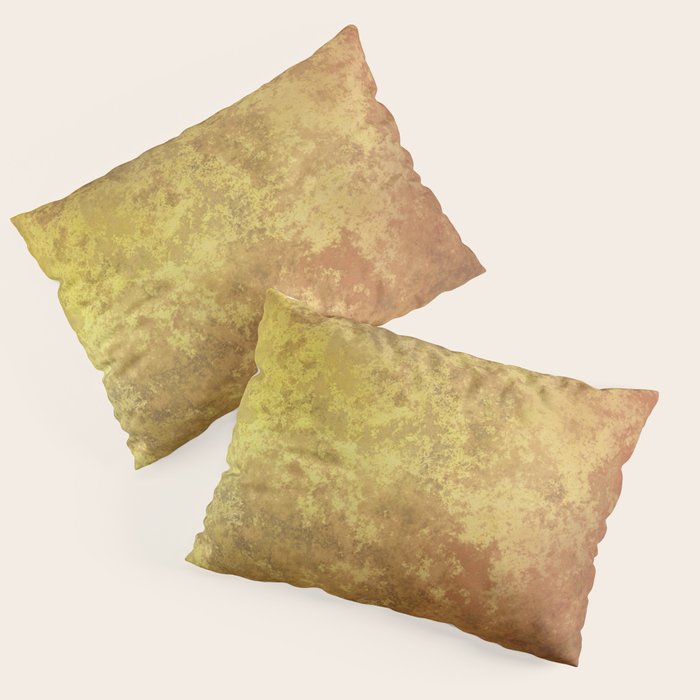 Rusty Gold and Copper Pillow Sham Gallery Image 3