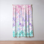 Mermaid Pastel Aesthetics Window Curtain Gallery Image 3