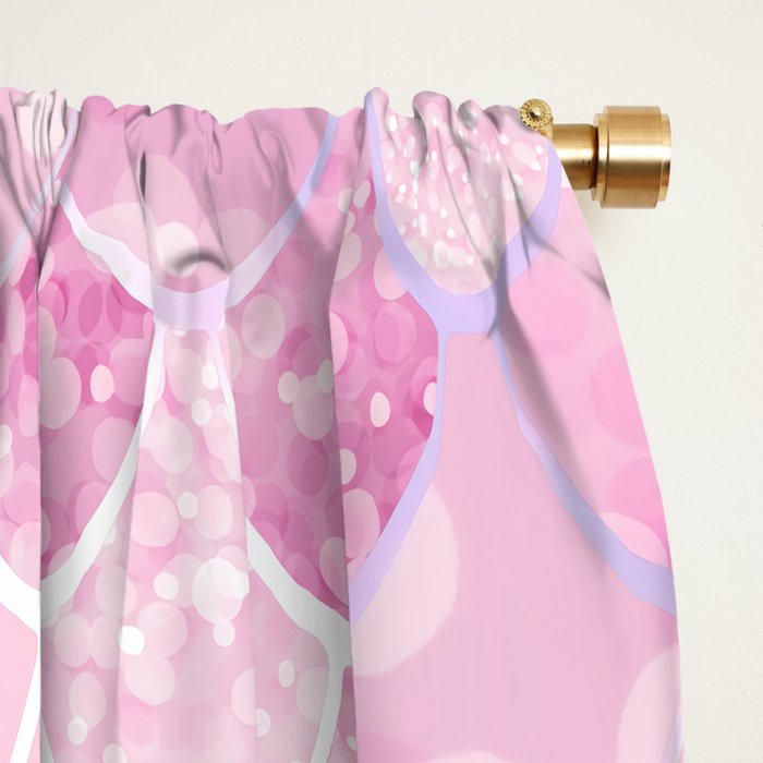 Mermaid Pastel Aesthetics Window Curtain Gallery Image 2
