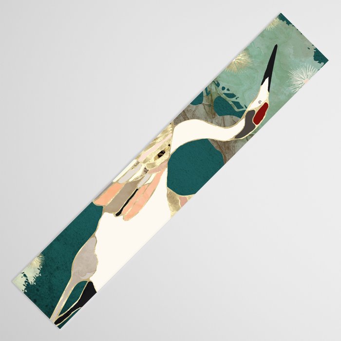 Golden Crane Table Runner Gallery Image 3