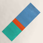 Orange Ocean Sun Yoga Mat Gallery Image 1