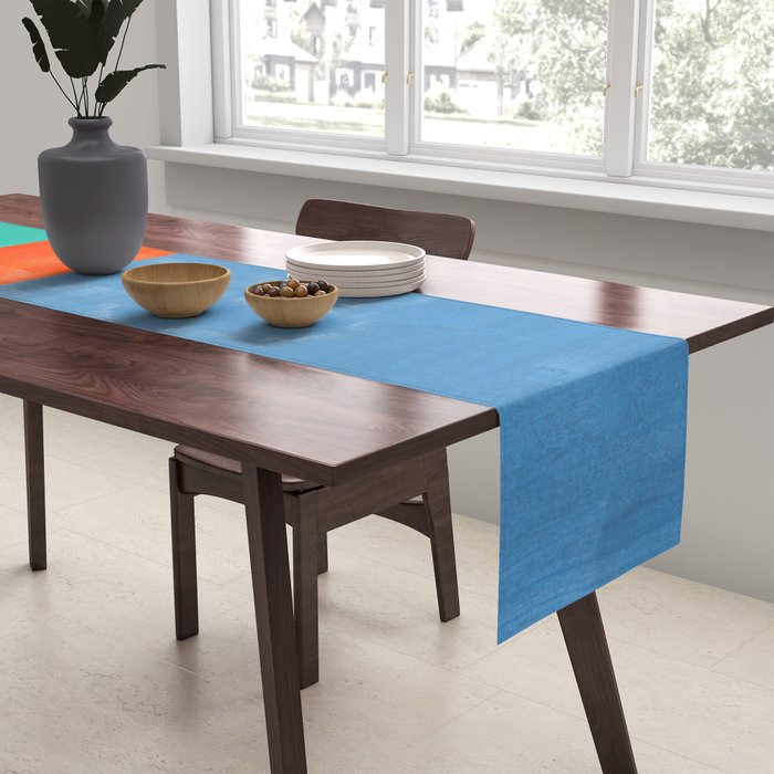 Orange Ocean Sun Table Runner Gallery Image 2