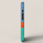 Orange Ocean Sun iPhone Case Gallery Image 2