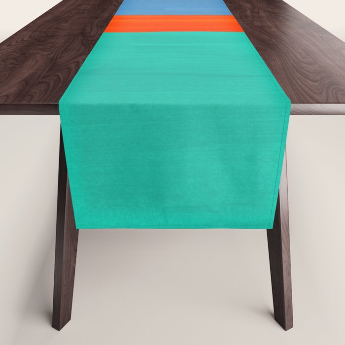 Orange Ocean Sun Table Runner Gallery Image 1