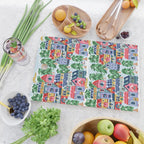 Cozy Christmas Village Cutting Board Gallery Image 2
