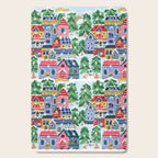 Cozy Christmas Village Cutting Board Gallery Image 1