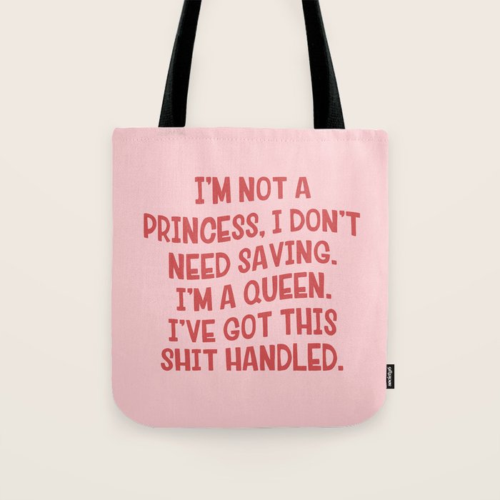 I've Got This Shit Handled, Funny,  Saying Tote Bag Gallery Image 1