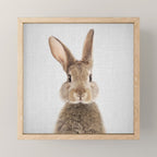 Rabbit - Colorful Mini Art Print Gallery Image 1