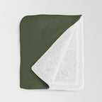 Sagittarius Zodiac Star Constellation Line Art Moss Green Throw Blanket Gallery Image 3