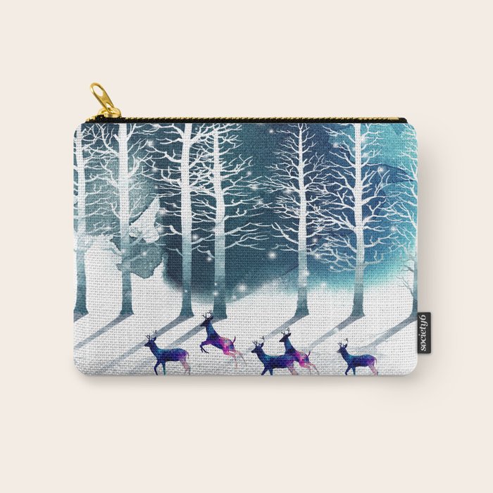 Winter Night 2 Carry All Pouch Gallery Image 1