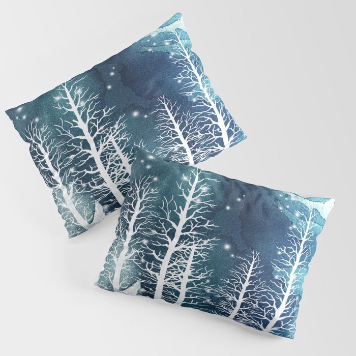 Winter Night 2 Pillow Sham Gallery Image 3