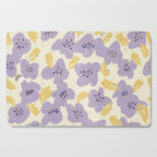 Big flowers Lanvender Cutting Board Gallery Image 1