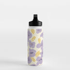 Big flowers Lanvender Water Bottle Gallery Image 3