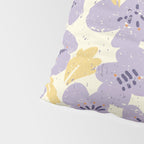 Big flowers Lanvender Pillow Sham Gallery Image 4
