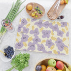 Big flowers Lanvender Cutting Board Gallery Image 2