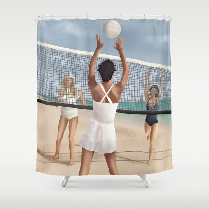 Sand and Sunshine Shower Curtain Gallery Image 1
