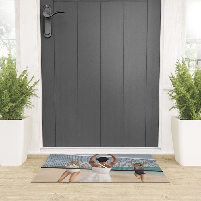 Sand and Sunshine Welcome Mat Gallery Image 3