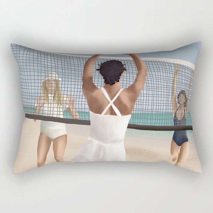 Sand and Sunshine Rectangular Pillow Gallery Image 1