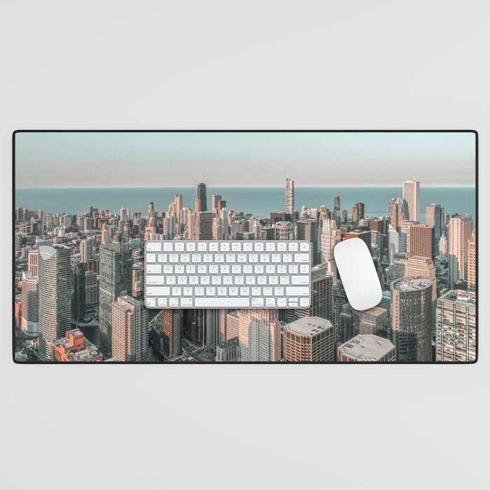 Chicago Skyscrapers Desk Mat Gallery Image 1