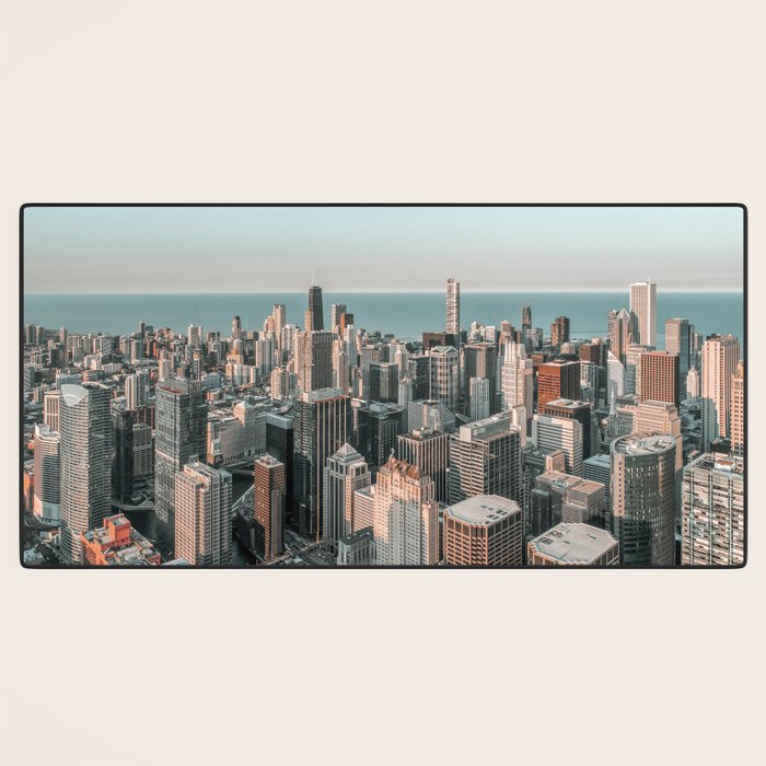 Chicago Skyscrapers Desk Mat Gallery Image 3
