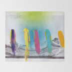 Composition 537 Throw Blanket Gallery Image 2