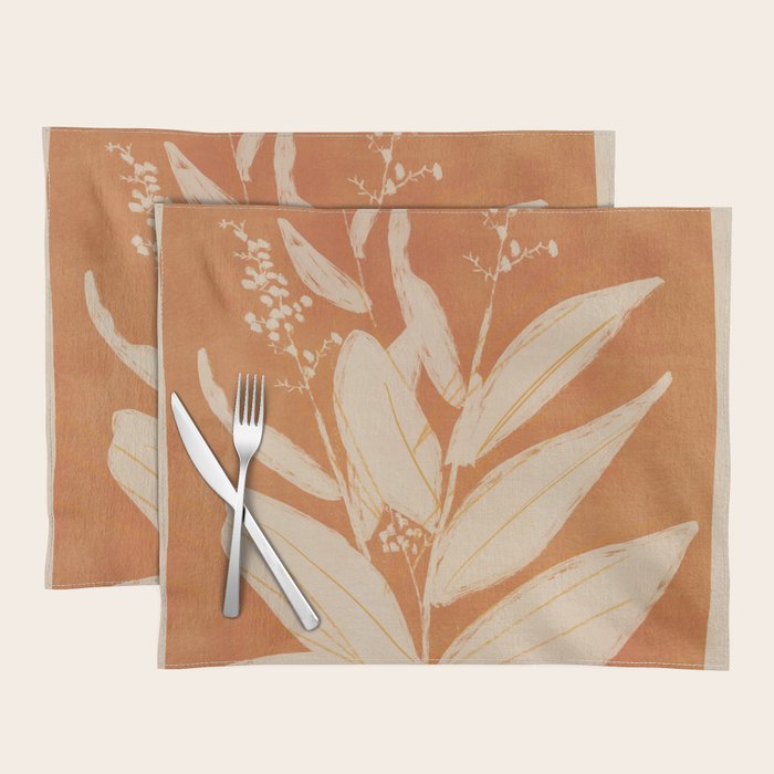 minimal plant 24 Placemat Gallery Image 1