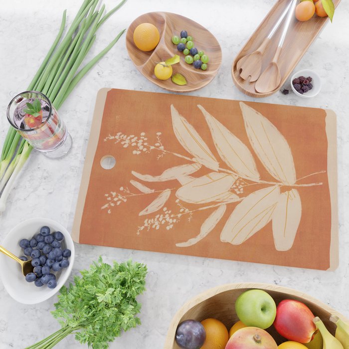 minimal plant 24 Cutting Board Gallery Image 2