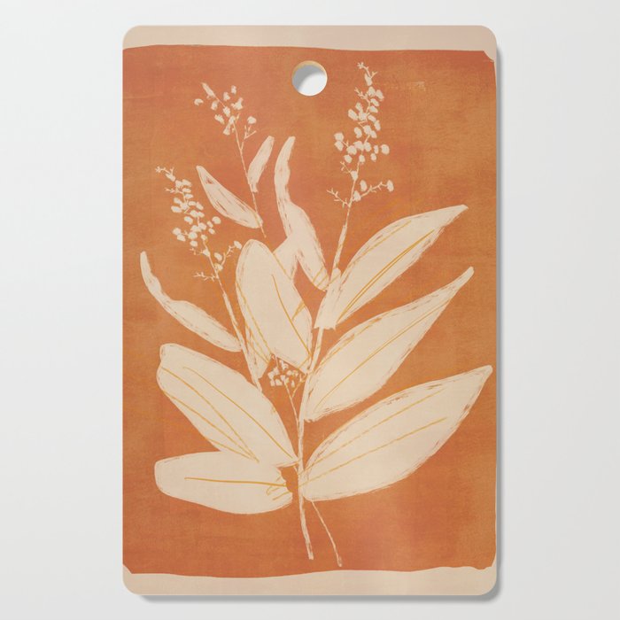 minimal plant 24 Cutting Board Gallery Image 1