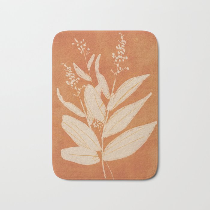minimal plant 24 Bath Mat Gallery Image 1