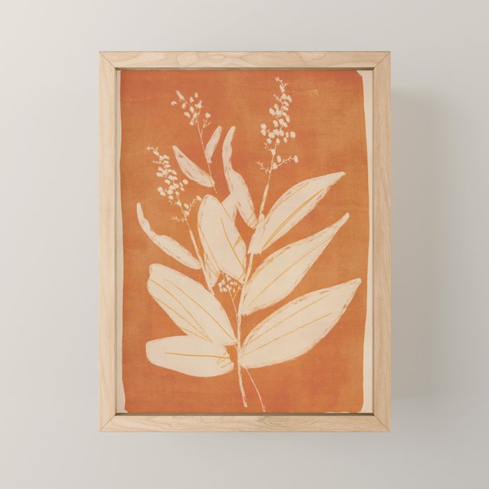 minimal plant 24 Mini Art Print Gallery Image 1