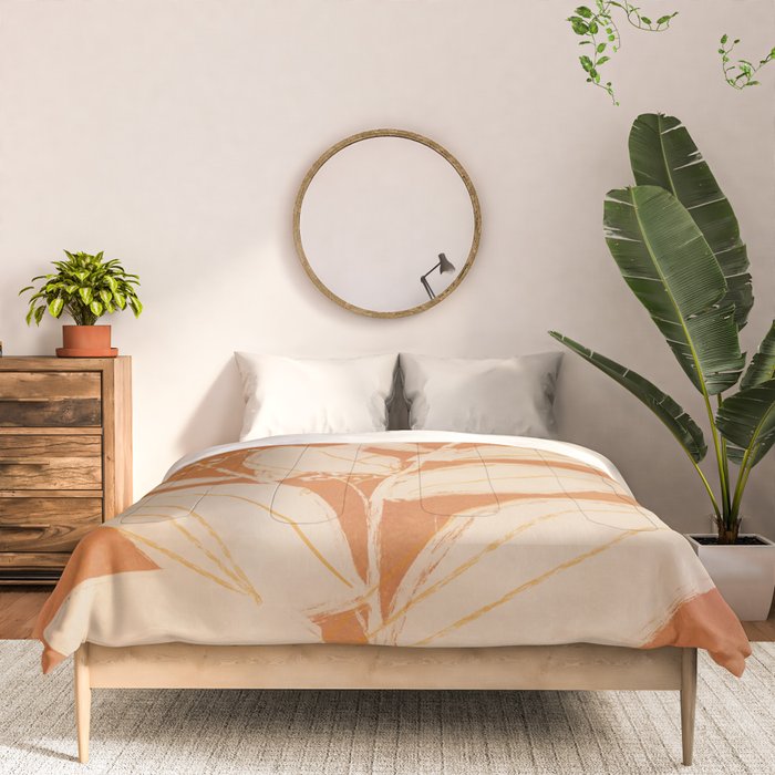 minimal plant 24 Comforter Gallery Image 3