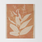 minimal plant 24 Throw Blanket Gallery Image 2