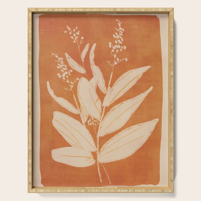 minimal plant 24 Serving Tray Gallery Image 1