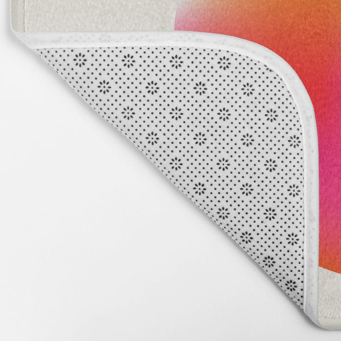 Bold Minimalism - Abstract Sphere Bath Mat Gallery Image 2