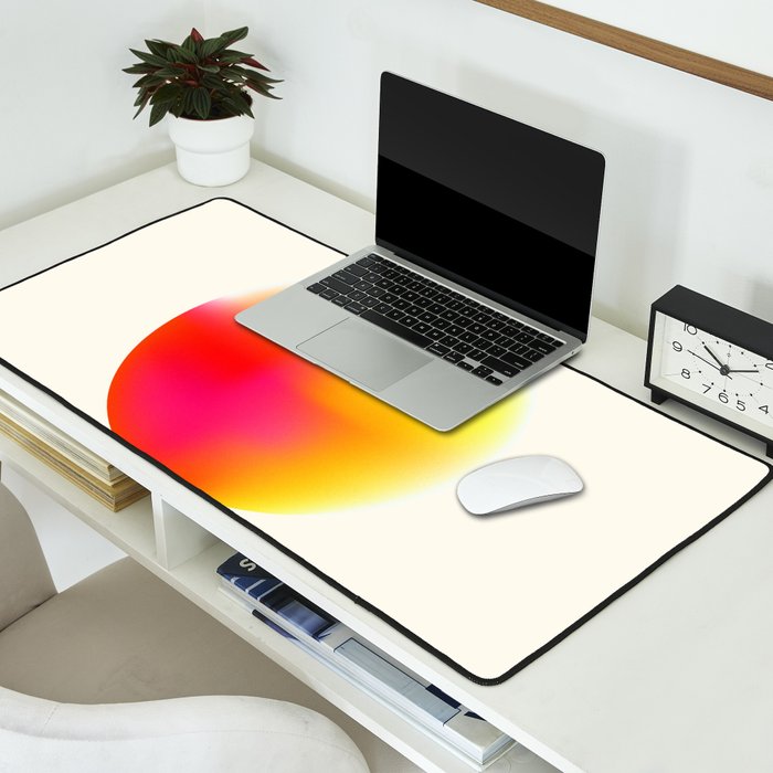 Bold Minimalism - Abstract Sphere Desk Mat Gallery Image 2