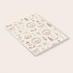 Christmas Toile // Vintage Red Notebook Gallery Image 3