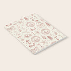 Christmas Toile // Vintage Red Notebook Gallery Image 2