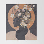 In Bloom 22A Throw Blanket Gallery Image 2
