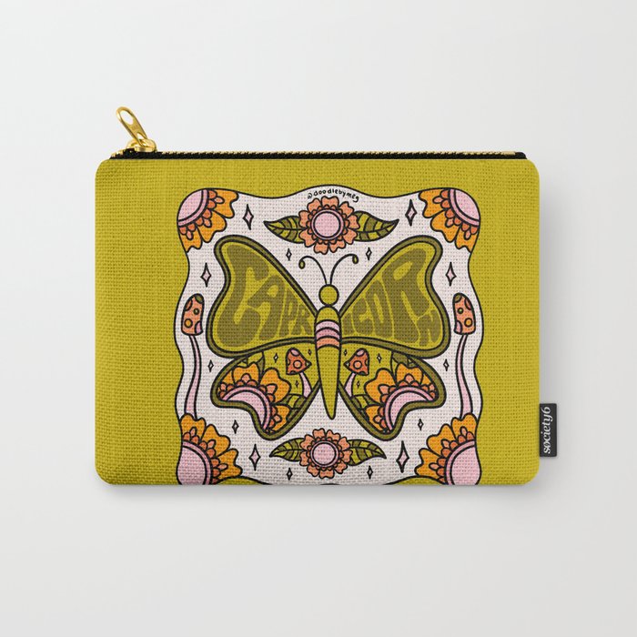 Capricorn Butterfly Carry All Pouch Gallery Image 1