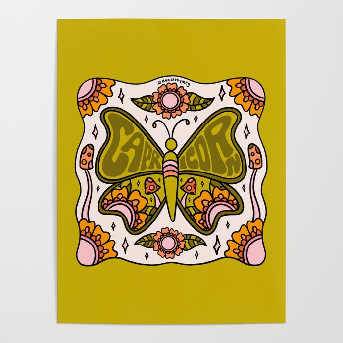 Capricorn Butterfly Poster Gallery Image 4