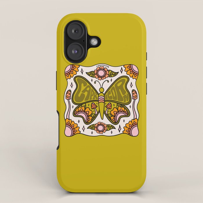 Capricorn Butterfly iPhone Case Gallery Image 1