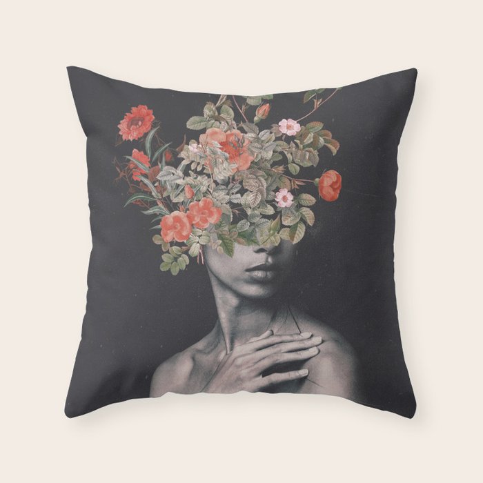 Blooming 7 Throw Pillow Gallery Image 6