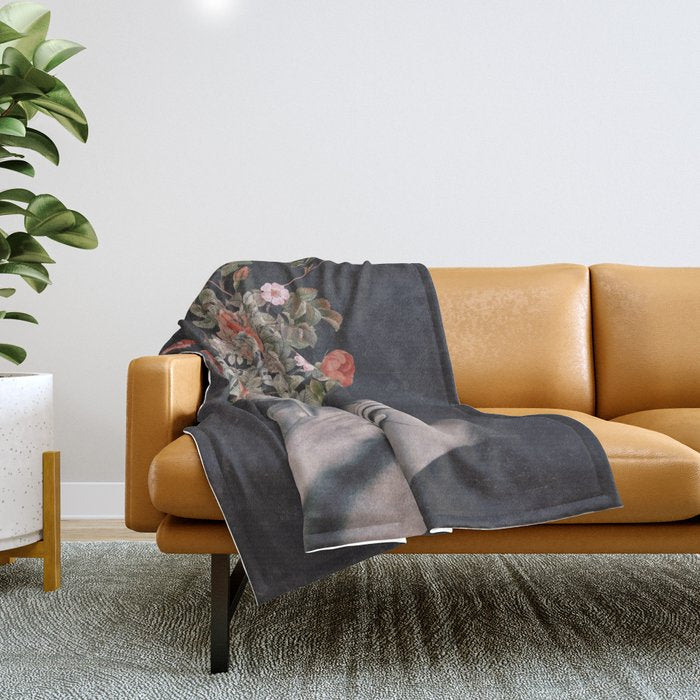 Blooming 7 Throw Blanket Gallery Image 1