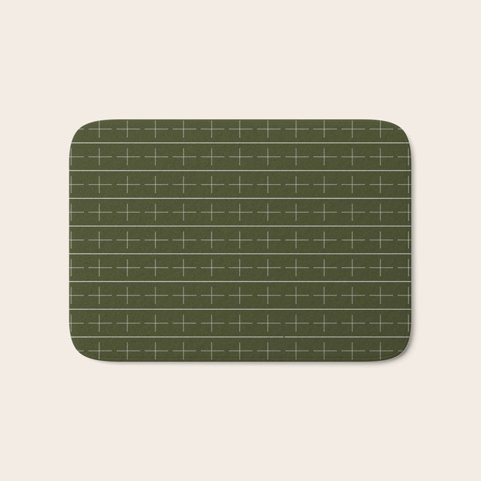 | + | + | Olive Green Bath Mat Gallery Image 1